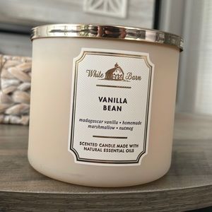 Bath and Body Works Vanilla Bean 3 Wick Candle